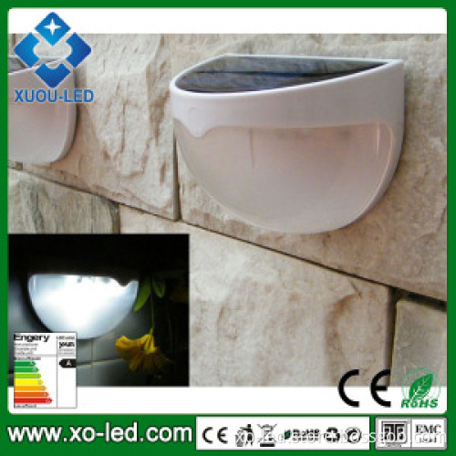 6 LEDs Sensor Solar Powered Light Outdoor Lamp LED Wall Light Garden Lamp ABS+PC Cover Color Package Home Stair Waterproof Bulb